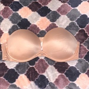 Victoria’s Secret Nude Strapless Bra 36C